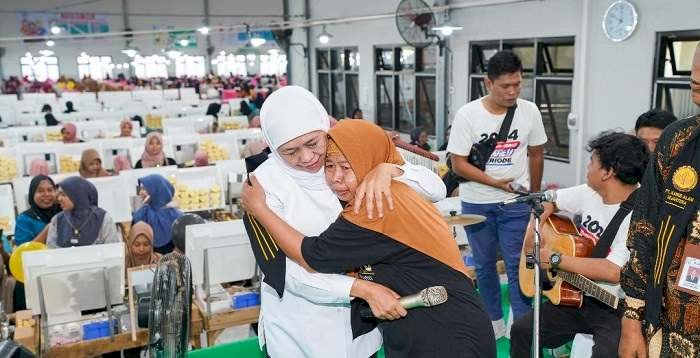 Disambut 5.500 Pekerja PT Kareb, Khofifah: Kita Dorong Pengembangan MPS untuk Masimalkan Tenaga Kerja Perempuan