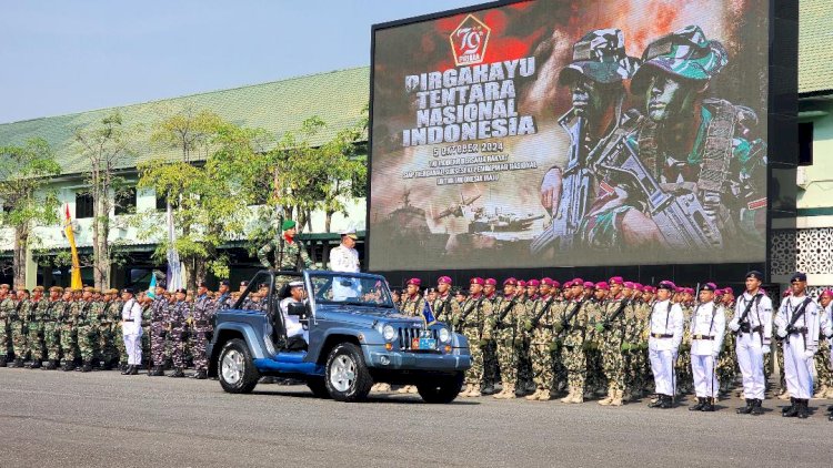 HUT ke-79 TNI di Surabaya Digelar di Makodam