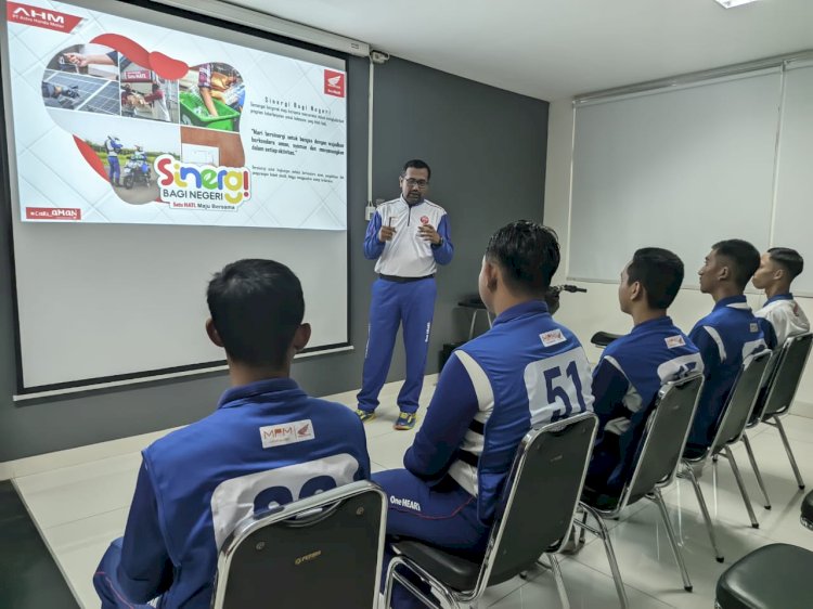 MPM Honda Jatim Buka Pelatihan Safety Riding untuk Pemula