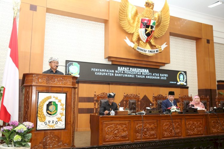 DPRD dan Eksekutif Banyuwangi Mulai Bahas Raperda APBD 2025