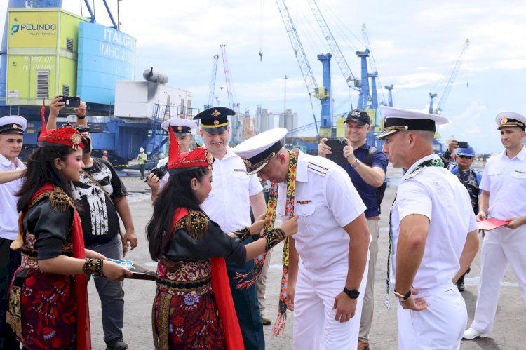 Pertama Kali, AL Rusia Latihan Bersama dengan TNI AL