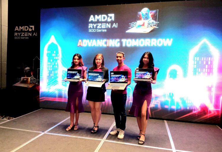 AMD Ryzen AI 300 Series Dikenalkan kepada Warga Surabaya