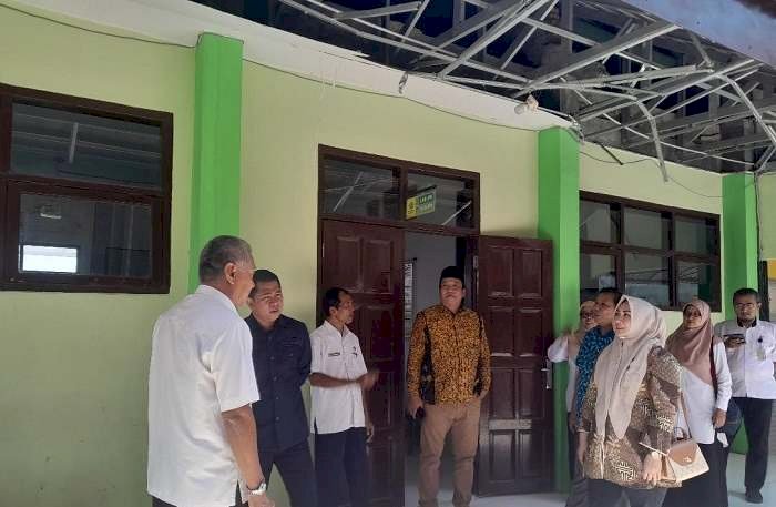 Komisi C DPRD Sidoarjo Sidak Sekolah Rusak Akibat Bencana, Minta Perbaikan Memakai Dana Tanggap Darurat Bencana