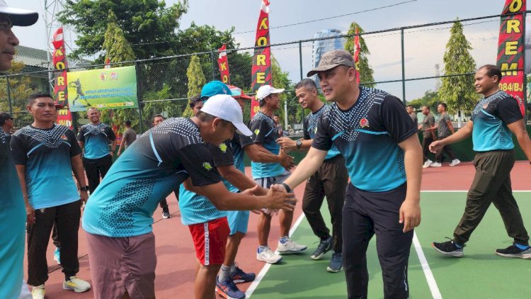 Peringati Hari Pahlawan, Korem 084 BJ Gelar Turnamen Tenis