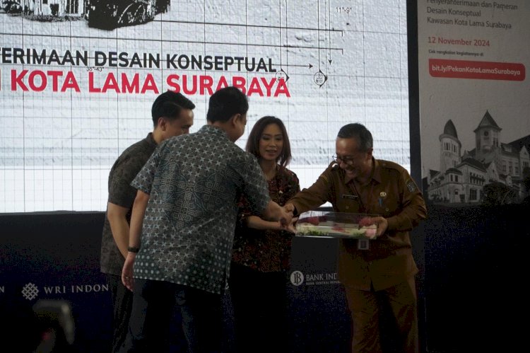 Pemkot Terima Desain Pengembangan Kawasan Kota Lama