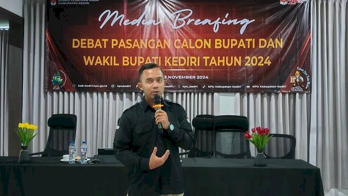 Jelang Debat Paslon Bupati dan Wakil Bupati Kediri,  KPU Batas Jumlah Pengunjung