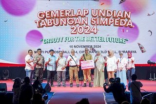 Hadiah Gemerlap Undian Tabungan Simpeda Capai Rp 6,65 Miliar