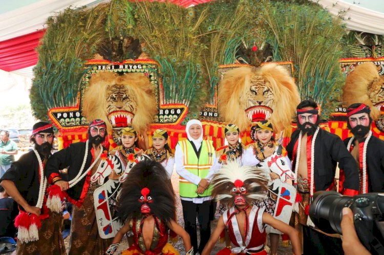 Masuk Warisan Budaya UNESCO, Khofifah: Reog Ponorogo Mendunia