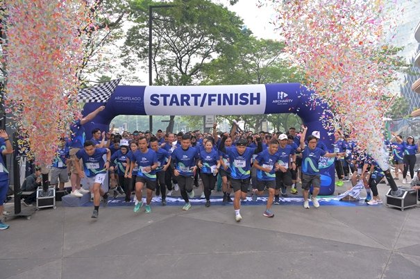 Archipelago Sukses Gelar Archarity Run 2024