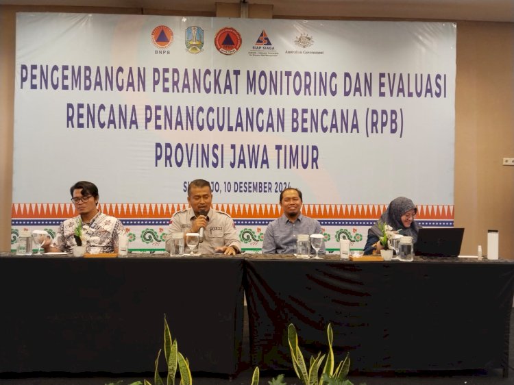 BPBD Jatim Lakukan Monitoring dan  Evaluasi Penanggulangan Bencana