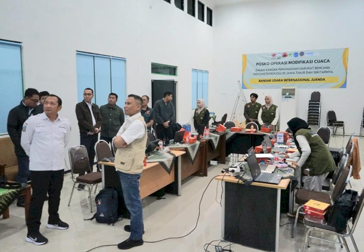 Jatim Mulai Operasi Modifikasi Cuaca