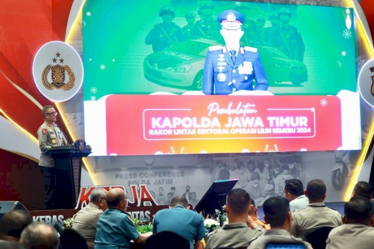 Rakor Lilin Semeru, Kapolda Jatim Tekankan Kewaspadaan