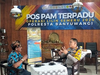 Kapolresta Banyuwangi Imbau Warga Sambut Tahun Baru 2025 dengan Aman dan Damai