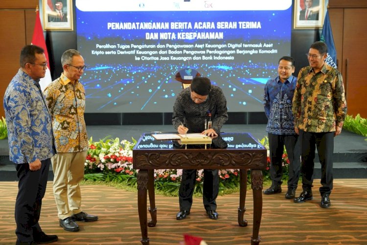 Bappebti Alihkan Tugas Pengaturan dan Pengawasan Aset Keuangan Digital kepada OJK dan BI