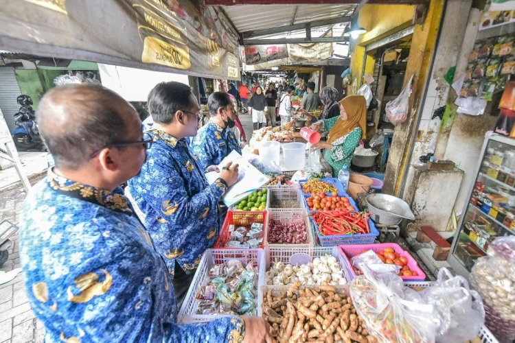 Sidak Harga Pangan, Stok Dipastikan Aman