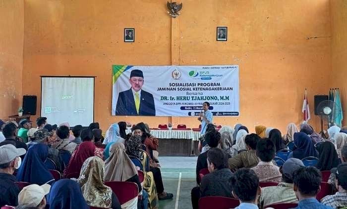 BPJS Ketenagakerjaan Gelar Sosialisasi Program Jaminan Sosial Ketenagakerjaan Bersama Anggota DPR RI