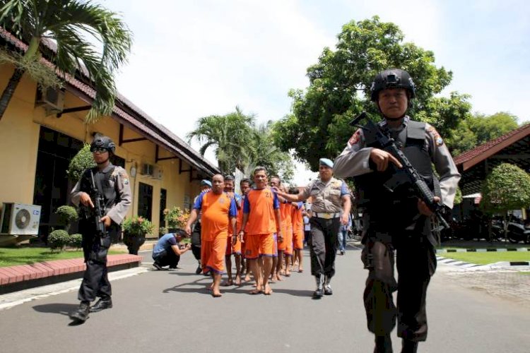 Polres Jombang Panen Tangkapan Narkoba