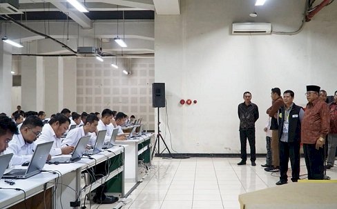 Plt Walikota  Blitar Berikan Support Peserta Seleksi CPNS