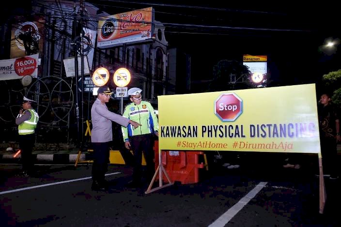 Sidoarjo Tambah Physical Distancing