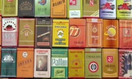 Maraknya Peredaran Rokok Illegal di Belakang Pasar Krian, Sidoarjo