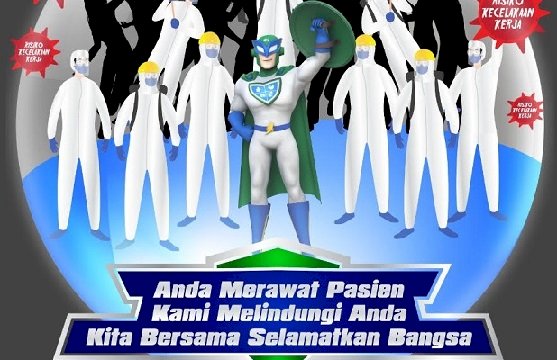 BPJAMSOSTEK Donasikan Gaji bagi Perlindungan Tenaga Medis dan Relawan Covid-19