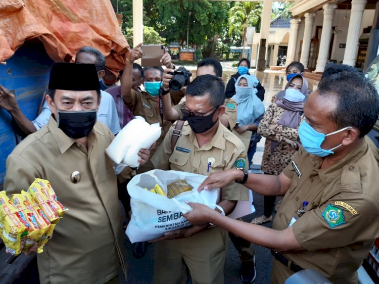 Sembako Dampak Covid-19 Mulai Dibagikan