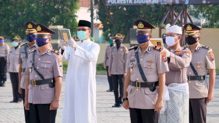 Kapolsek Sidoarjo Kota dan Buduran Dimutasi