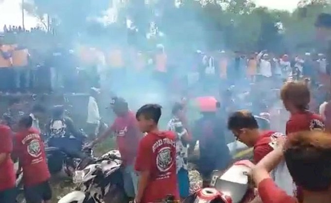 Rayakan Lebaran Ketupat, Pesta Petasan Berujung Tawuran antar Pemuda