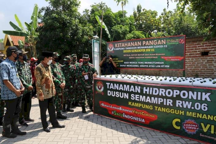 Kampung Tangguh Semampir Bisa untuk Percontohan