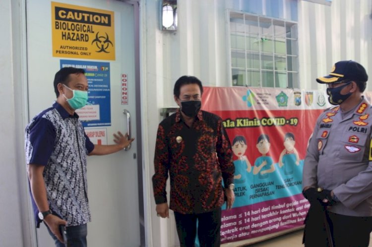 Mesin PCR Beroperasi, Langsung Tes Swab