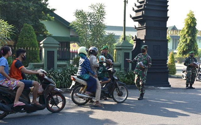 Brigjen TNI Herman Perintahkan Prajurit Turun Tangan Cegah Covid-19