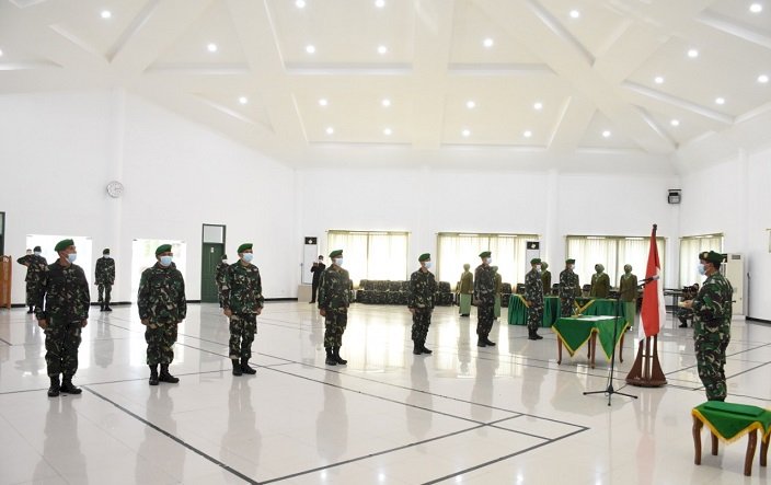 Lima Kolonel Duduki Posisi Baru di Korem Bhaskara Jaya