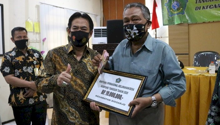 84 Kampung Tangguh Semeru Dapatkan Bantuan dari Pemkab Sidoarjo