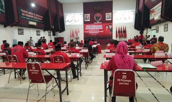 Rekom PDIP untuk 6 Daerah Turun, Surabaya dan Banyuwangi Belum