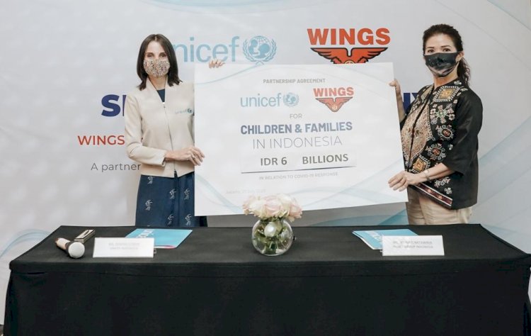 Wings Group dan Unicef, Tingkatkan Akses Air Bersih