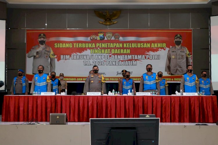 Sidang Terbuka Penerimaan Anggota Polri Tingkat Daerah, Kapolda Beri Semangat