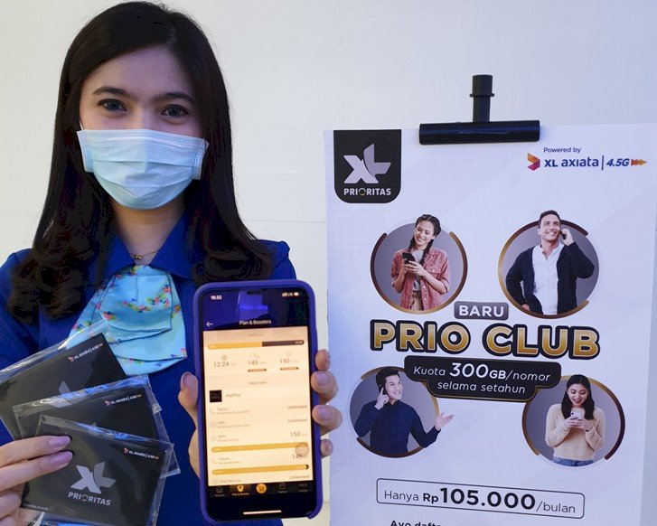 XL Axiata Luncurkan Program Berlangganan Prio Club