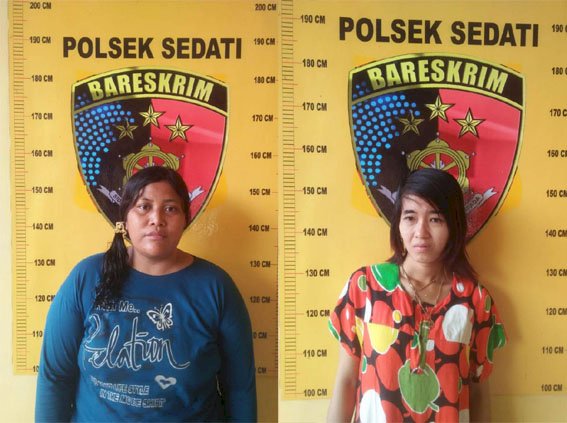 Dua Maling Wanita Dibekuk Polisi