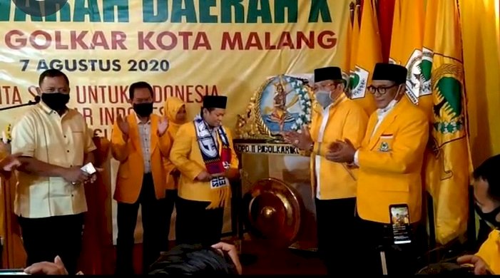 Musda X DPD Golkar Kota Malang, Bung Edi Terpilih Lagi