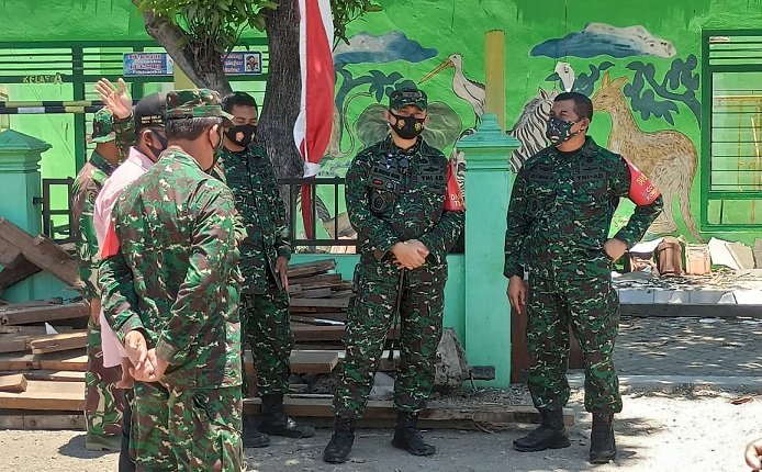 Lokasi TMMD di Sidoarjo, Ditinjau Danrem