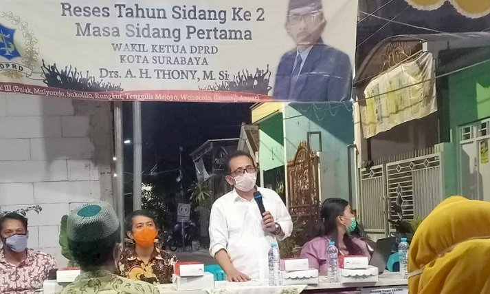 DPRD Surabaya Berharap Pemkot segera Pulihkan Ekonomi Masyarakat Akibat Pandemi Covid-19
