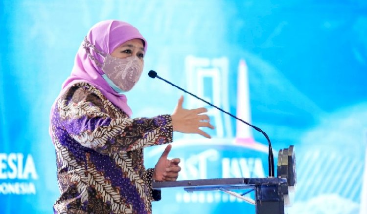 Buka East Java Investival 2020, Gubernur Khofifah Ajak Milenial Tembus Pasar Dunia Halal Food 