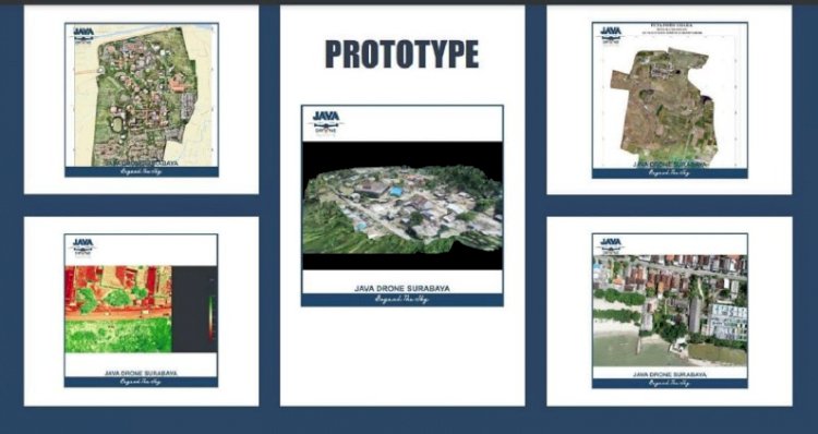 Atasi Pemetaan Desa, Mahasiswa ITS Rancang Layanan Java Drone