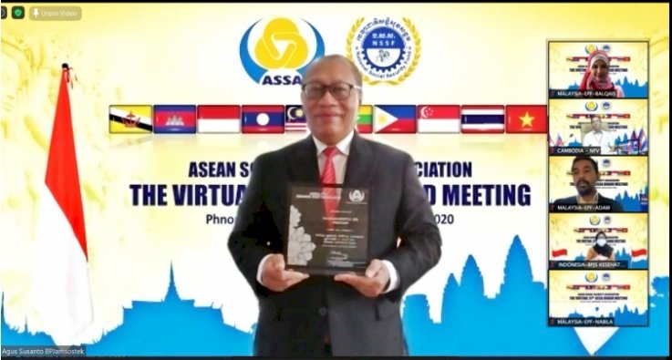 Investasi BPJAMSOSTEK Dianugerahi Governance Award oleh Organisasi Jaminan Sosial se-ASEAN