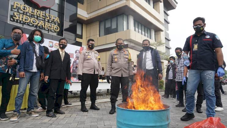 Kriminalitas di Sidoarjo Alami Penurunan