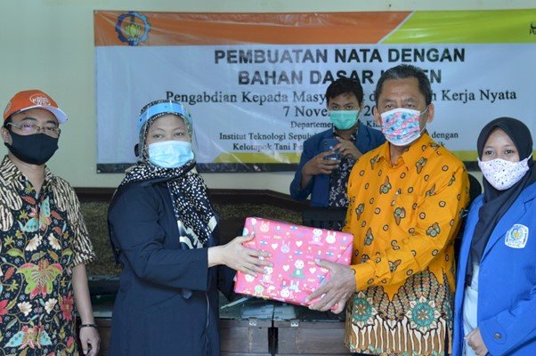 ITS Kenalkan Pembuatan Nata Berbahan Dasar Legen