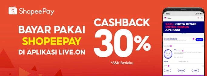 ShopeePay dan Live.On Hadirkan Kanal Pembayaran Digital