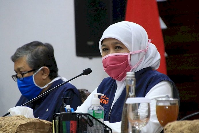 Pesawat Sriwijaya Air Jatuh, Gubernur Khofifah: Ini Duka Cita Kita Bersama