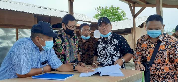 Proyek Pasar Perak Diduga Janggal