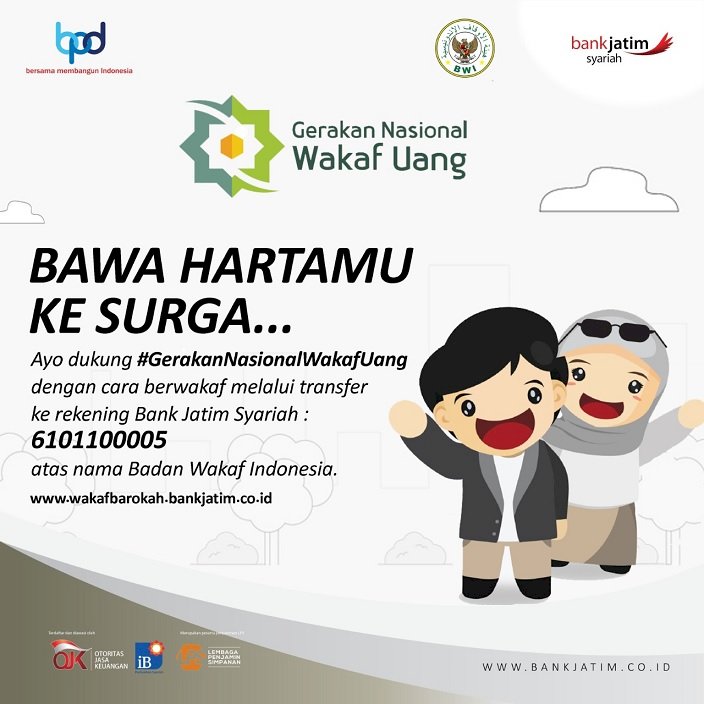 Luncurkan Aplikasi Wakaf iB Barokah, Berwakaf Jadi Lebih Mudah dengan Bank Jatim Syariah 